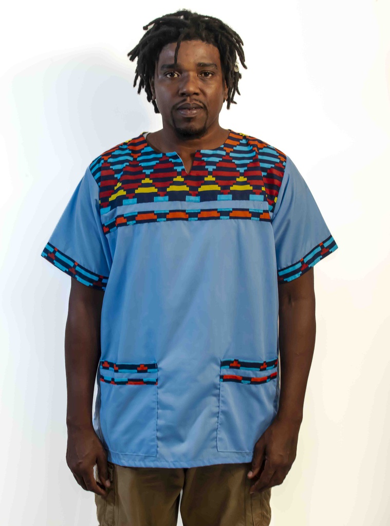 Blue Dashiki