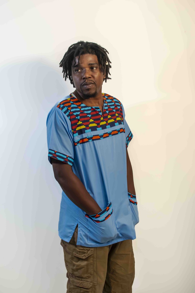 Blue Dashiki