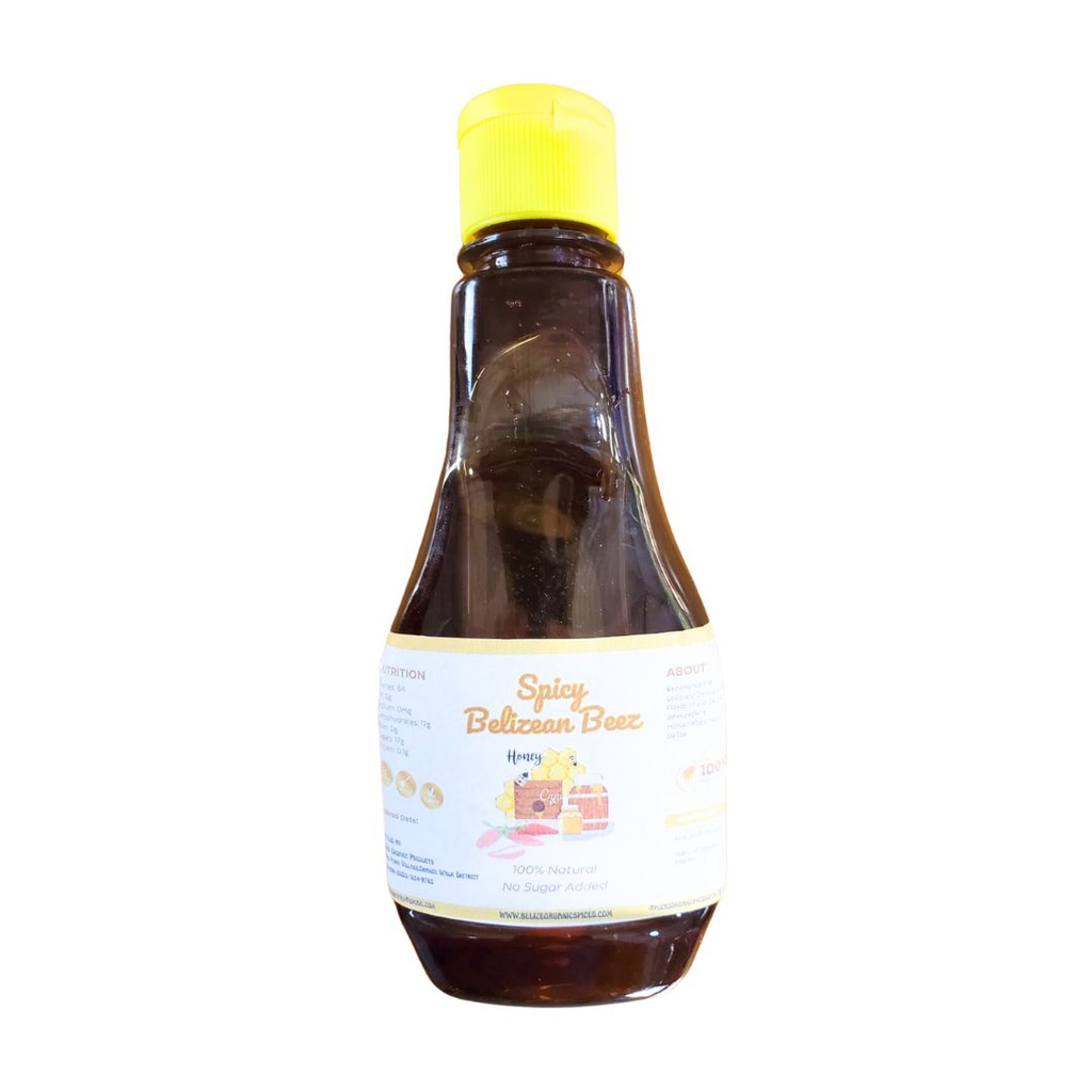 Spicy Belizean Beez Honey 340ml