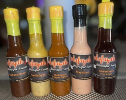 Pack of 5 Assorted Sauces