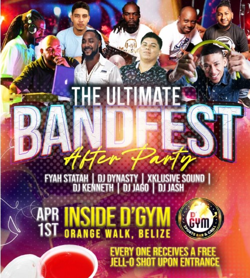 Bandfest After Party D'Gym