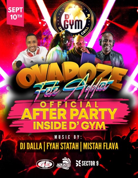 Ovadoze Afterparty D'Gym