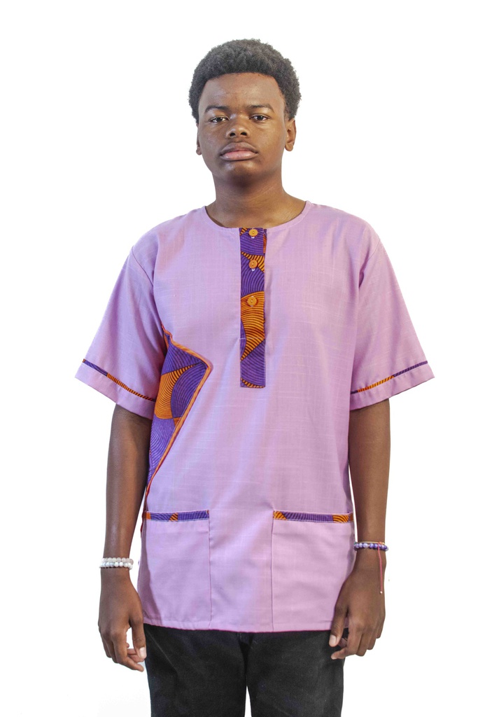 ​Male Dashiki Fusia