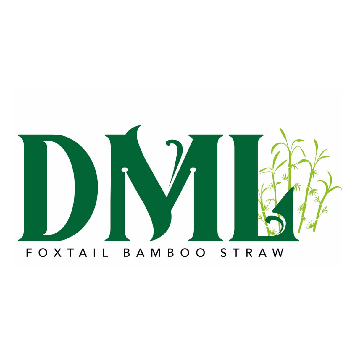 DML Foxtail Bamboo Straws, Mark Jacob